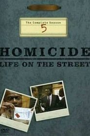 Homicide: Life on the Street saison 5 poster